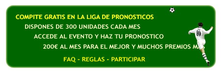 apuestas deportivas : compite gratis en la LIGA DE PRONOSTICOS